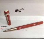 Perfect Replica Mont Blanc Heritage Rouge et Noir Special Edition Rollerball Pen Red Resin